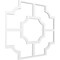 Ekena Millwork 33W x 33H x 1T Small Bradley Decorative Fretwork Ceiling Panels in Architectural Grade PVC CELP33X3303BRD - alternate 3
